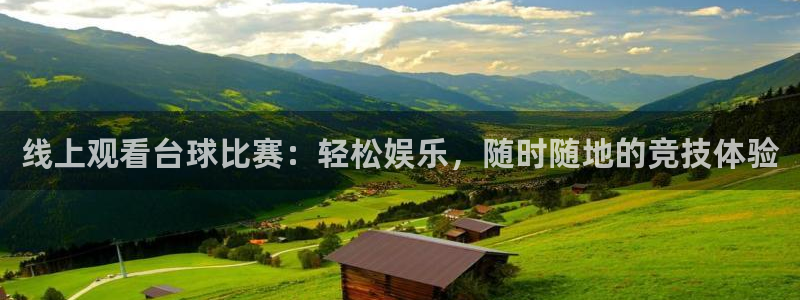 线上观看台球比赛：轻松娱乐，随时随地的竞技体验