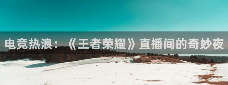 电竞热浪：《王者荣耀》直播间的奇妙夜